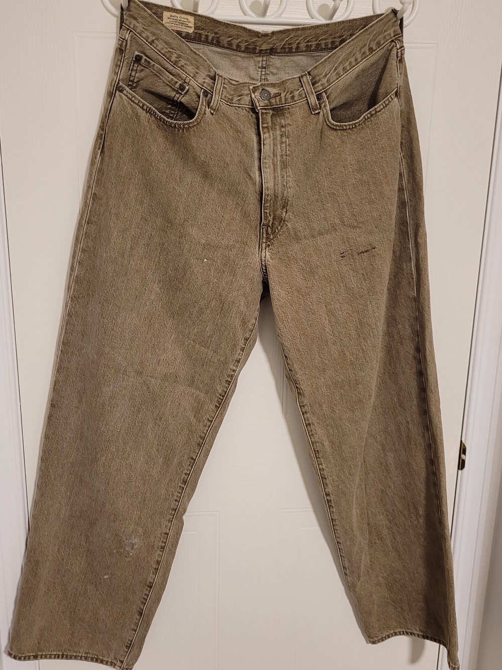 Levi's Relaxed Fit Brown/Tan Denim Jeans